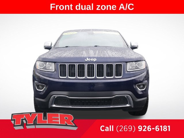 Used 2016 Jeep Grand Cherokee Limited with VIN 1C4RJFBG9GC470814 for sale in Stevensville, MI
