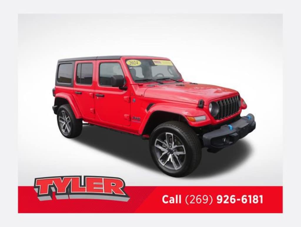 Used 2024 Jeep Wrangler 4xe Sport SUV