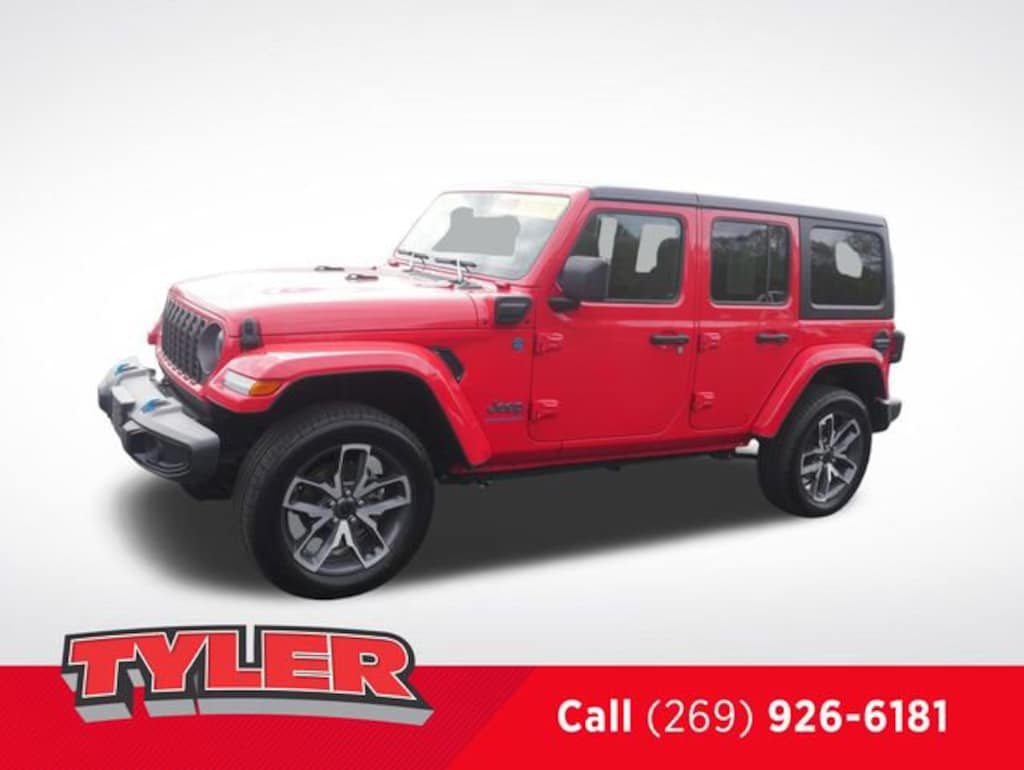 Used 2024 Jeep Wrangler 4xe Sport SUV