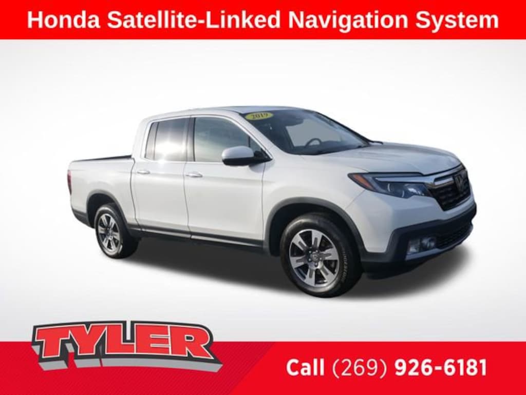 Used 2019 Honda Ridgeline RTL-E AWD Truck Crew Cab