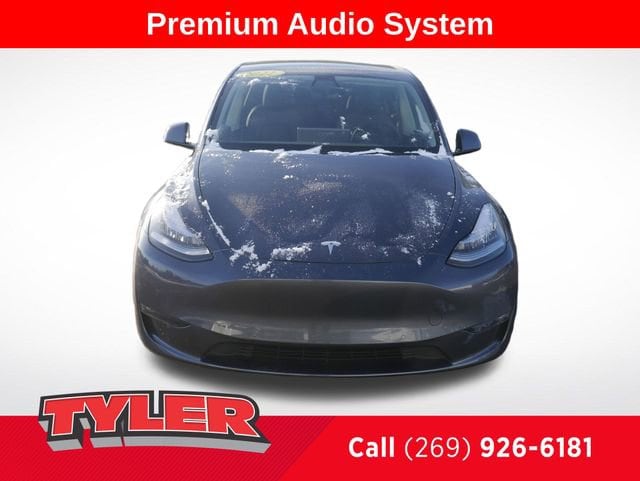 Used 2022 Tesla Model Y Long Range with VIN 7SAYGDEE9NF357599 for sale in Stevensville, MI