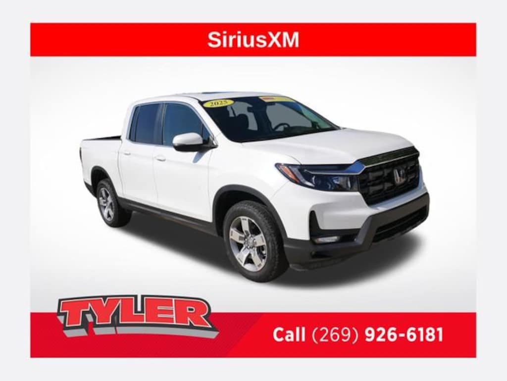 Certified 2025 Honda Ridgeline RTL Truck Crew Cab