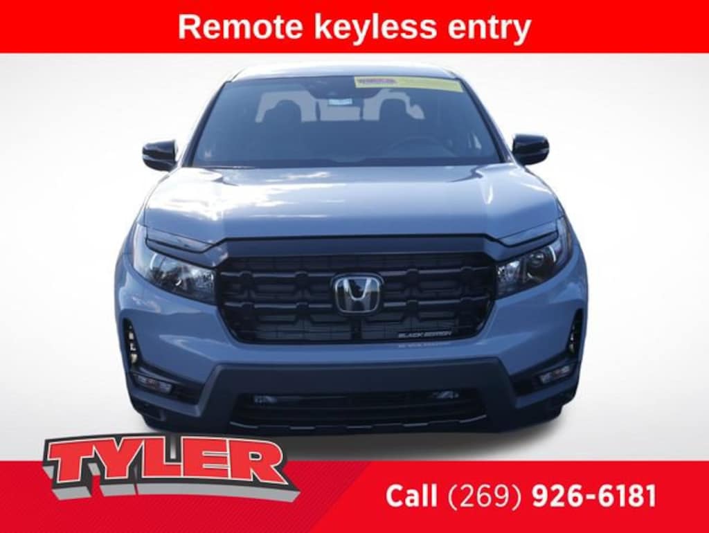 New 2026 Honda Ridgeline Black Edition Truck Crew Cab