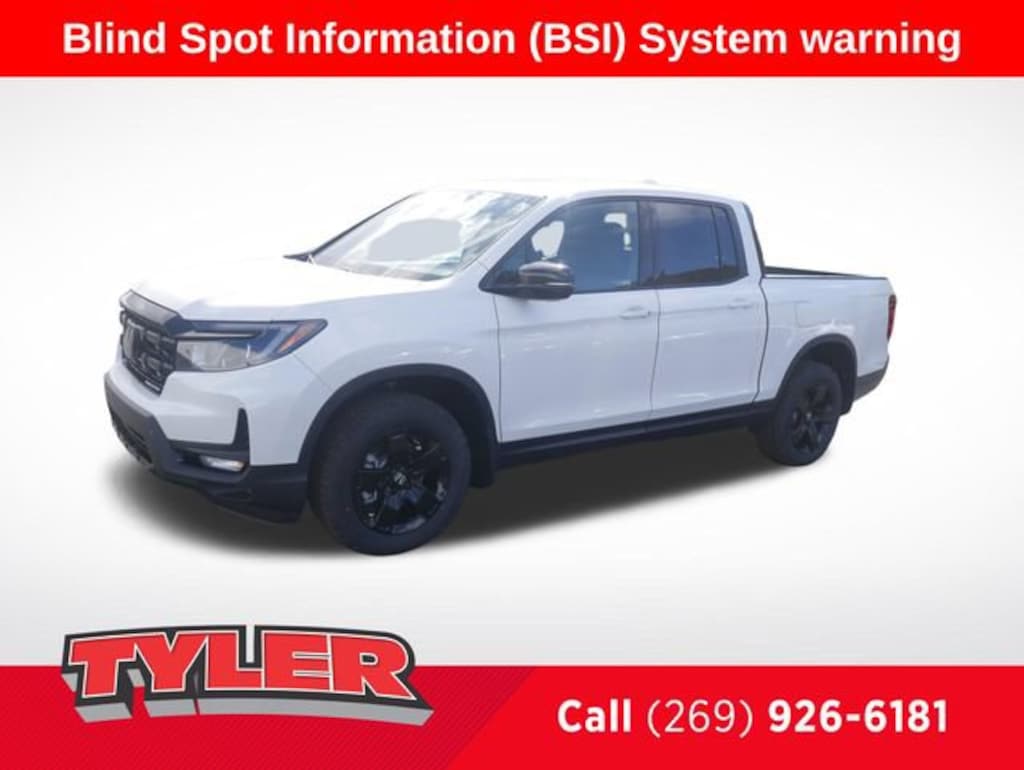 New 2026 Honda Ridgeline Black Edition Truck Crew Cab