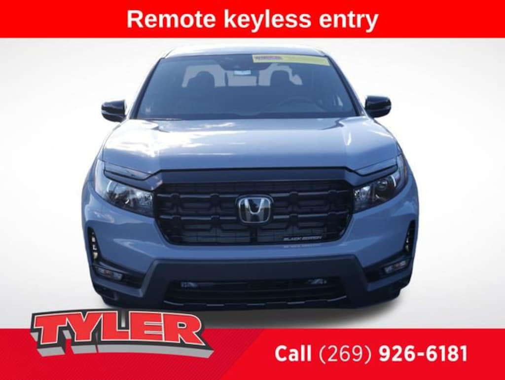 New 2026 Honda Ridgeline Black Edition Truck Crew Cab