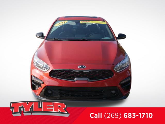 Used 2021 Kia Forte GT-Line with VIN 3KPF34AD9ME404728 for sale in Niles, MI