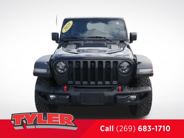 Used 2021 Jeep Wrangler Unlimited Rubicon with VIN 1C4HJXFG8MW601138 for sale in Niles, MI