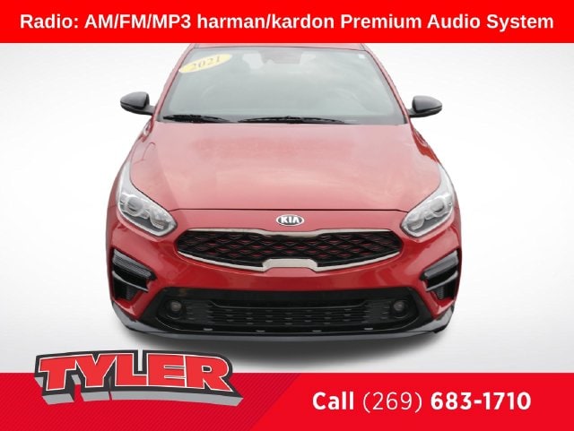 Used 2021 Kia Forte GT-Line with VIN 3KPF34ADXME354003 for sale in Niles, MI