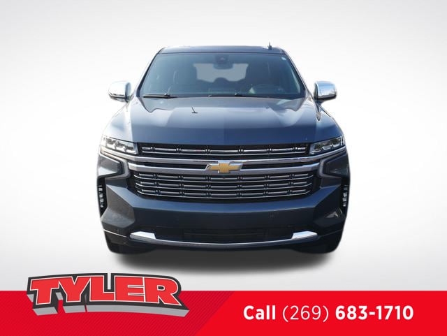 Used 2021 Chevrolet Tahoe Premier with VIN 1GNSKSKD5MR104409 for sale in Niles, MI