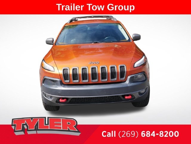 Used 2015 Jeep Cherokee Trailhawk with VIN 1C4PJMBS7FW599437 for sale in Niles, MI