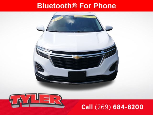 Used 2022 Chevrolet Equinox LT with VIN 3GNAXUEV9NL189454 for sale in Niles, MI