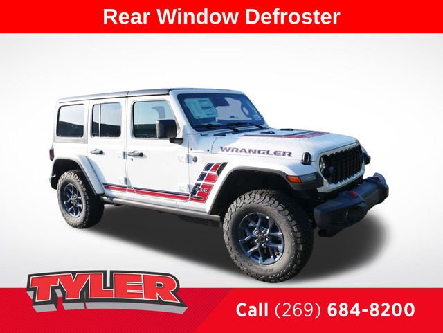 Bright White 2026 Jeep Wrangler SUV / Crossover Four-Wheel Drive 8-Speed Automatic