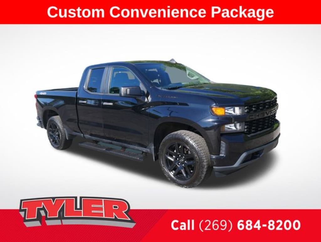 Used 2020 Chevrolet Silverado 1500 Custom Truck Double Cab