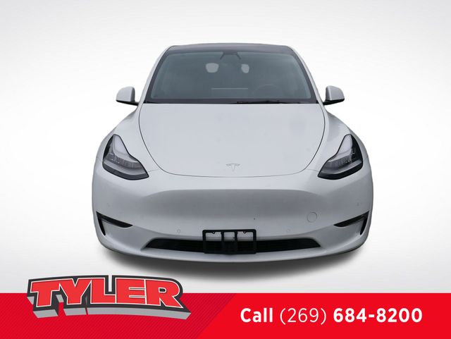 Used 2021 Tesla Model Y Long Range with VIN 5YJYGAEEXMF125846 for sale in Niles, MI