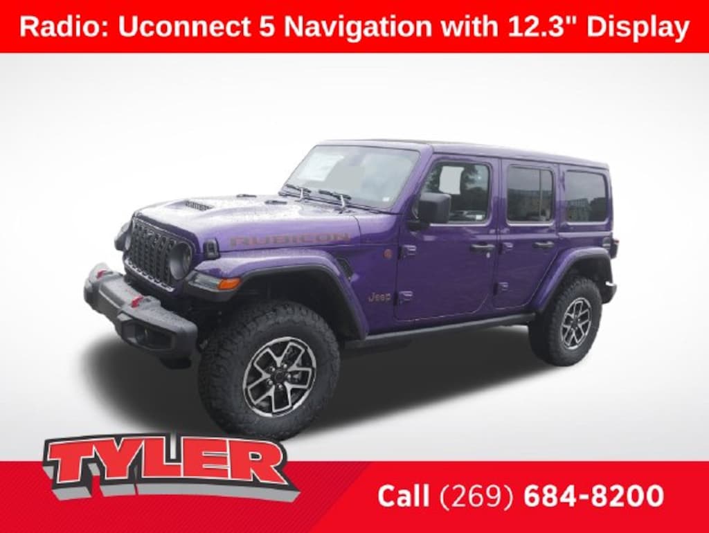 New 2026 Jeep Wrangler Rubicon Sport Utility