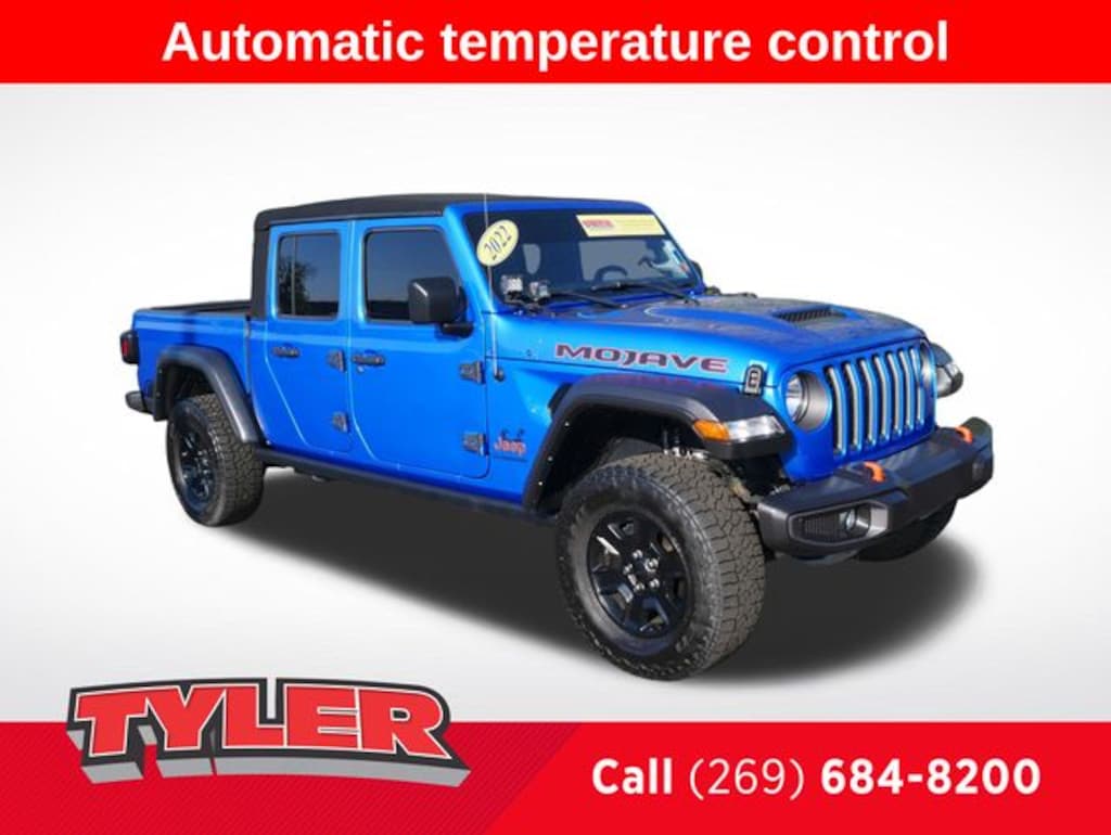 Certified 2022 Jeep Gladiator Mojave Truck Crew Cab