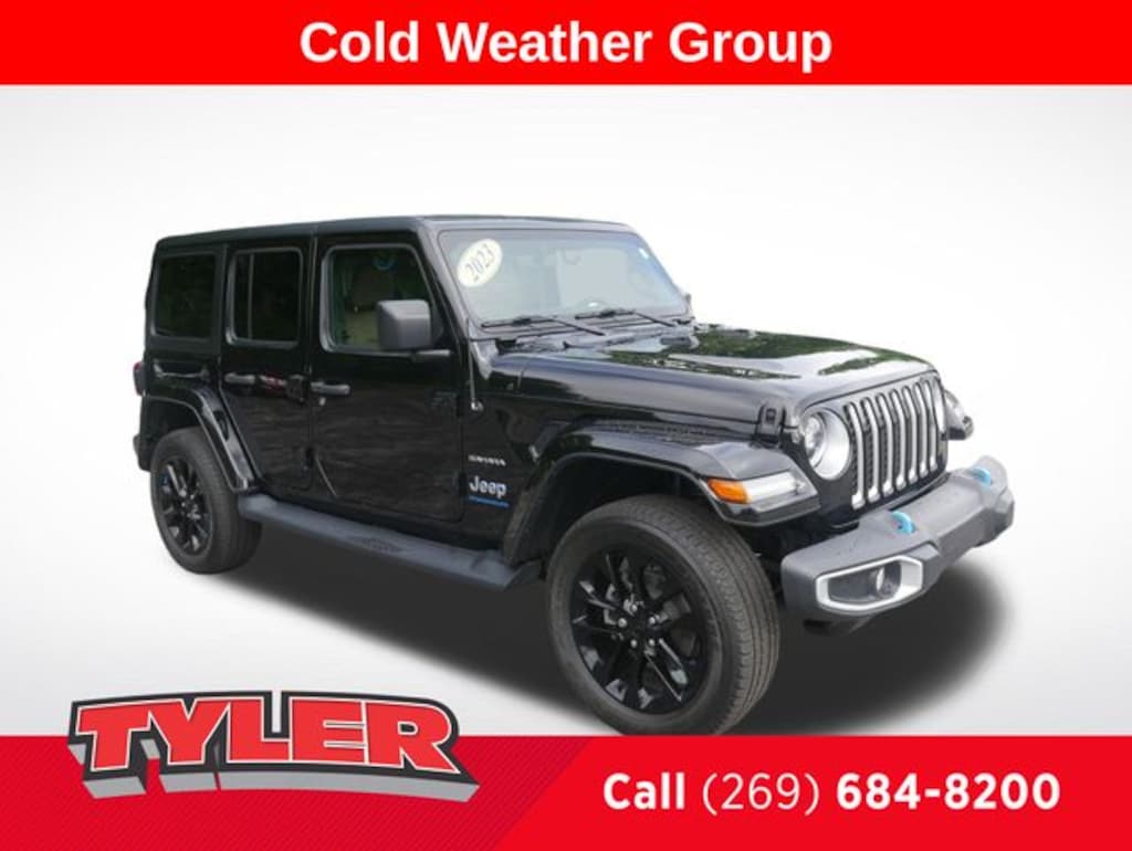 Used 2023 Jeep Wrangler Sahara 4xe SUV