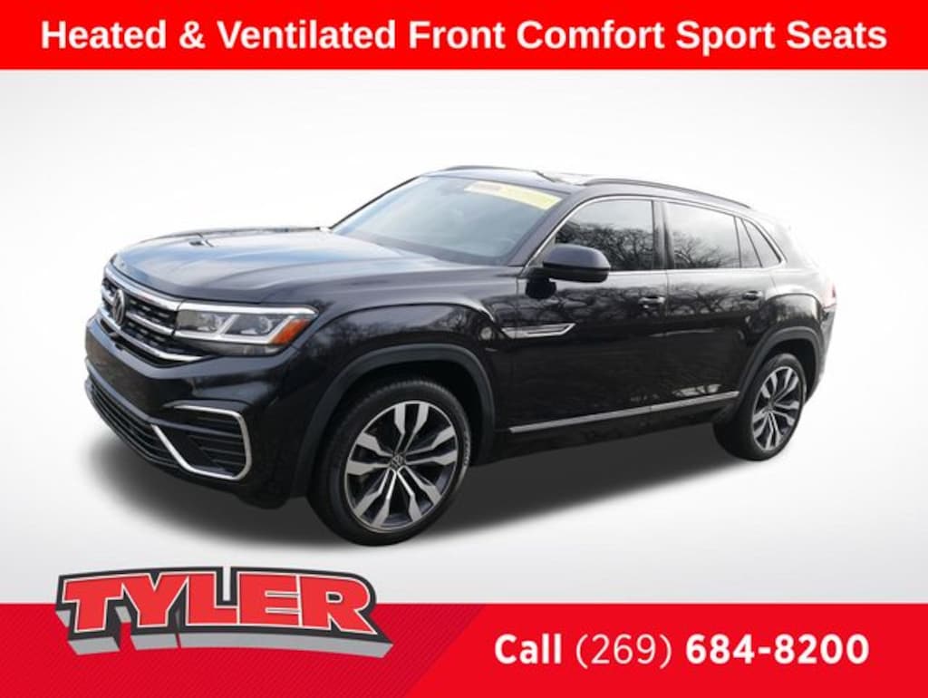 Used 2021 Volkswagen Atlas Cross Sport 3.6L V6 SEL Premium R-Line SUV