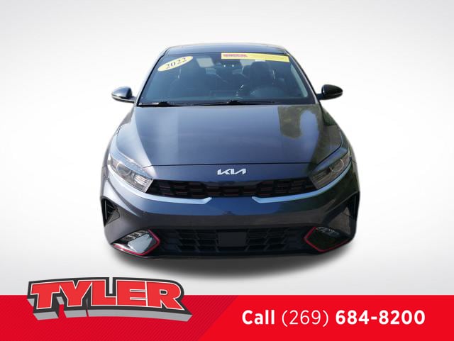 Used 2022 Kia FORTE GT-Line with VIN 3KPF54AD4NE439799 for sale in Niles, MI