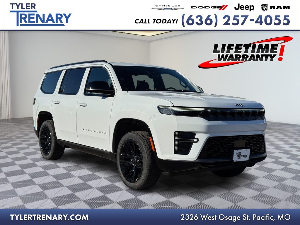 New 2026 Jeep Grand Wagoneer LIMITED RESERVE 4X4 Sport Utility