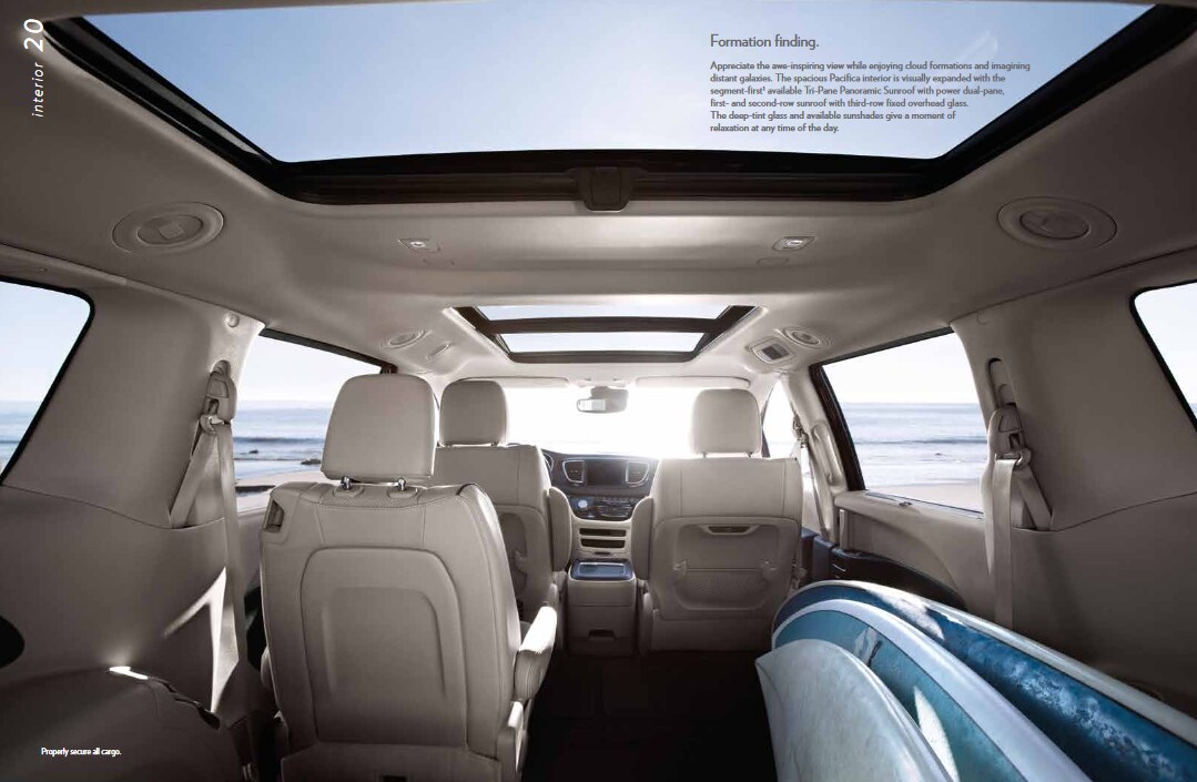 family mini van - chrysler pacifica