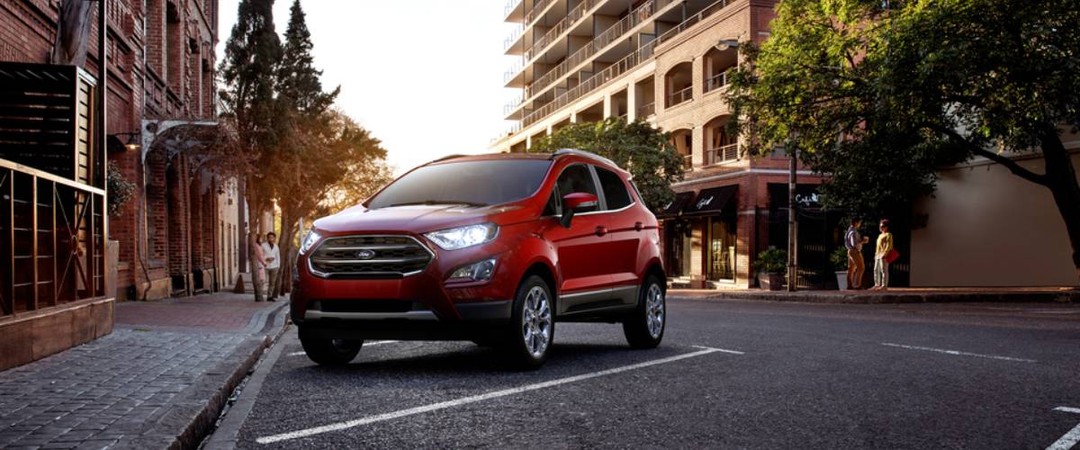 Red Ford EcoSport
