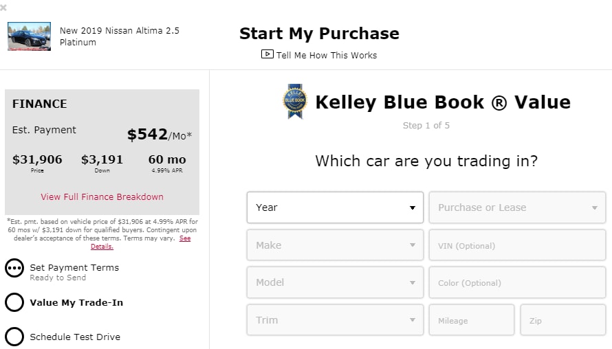 Value a Trade