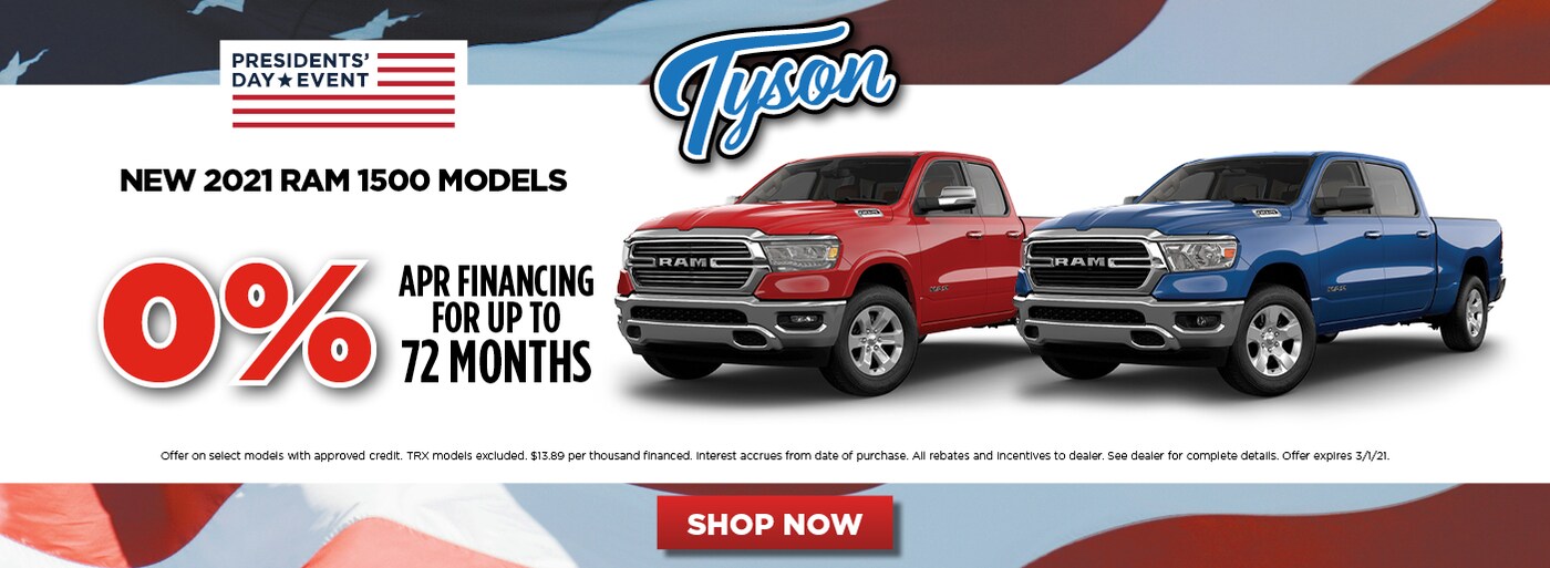 Chrysler Jeep Dodge Ram Dealer Shorewood IL | Tyson Motor