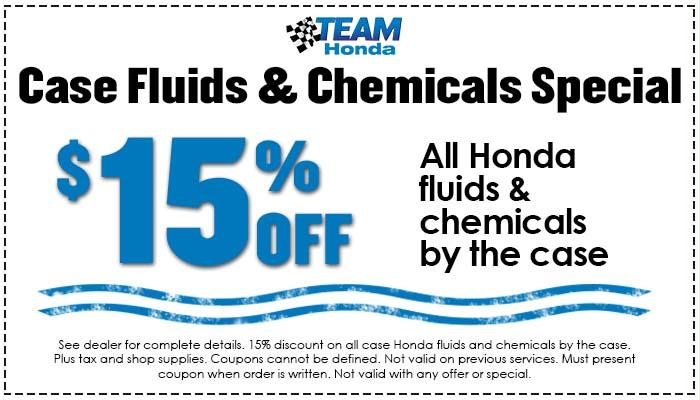 15% Off Fluids & Chemicals 15% Off Fluids & Chemicals