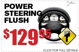 Toyota Power Steering Service Special Dallas Texas