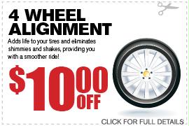 Toyota 4 Wheel Alignment Service Dallas Texas
