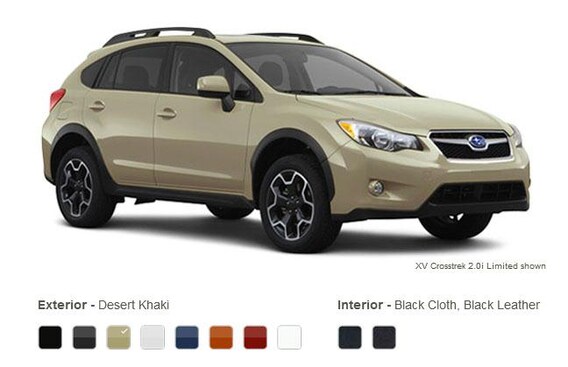 13 Subaru Xv Crosstrek Exterior Colors And Interior Options