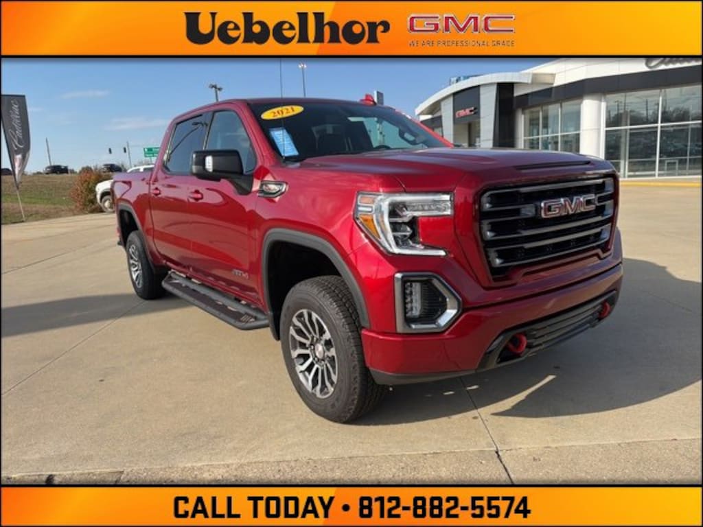 Certified 2021 GMC Sierra 1500 AT4 Truck