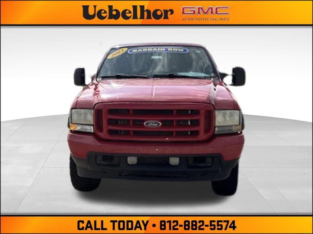 Used 2003 Ford F-250 Super Duty XL with VIN 1FTNX21L53ED44887 for sale in Jasper, IN