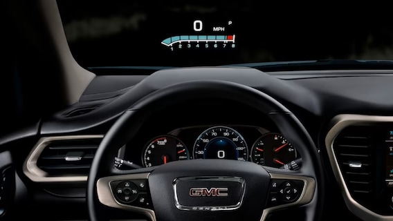 How Does the 2023 Acadia Denali Head-Up Display Work