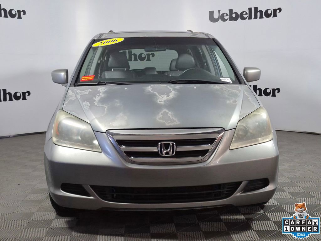 Used 2006 Honda Odyssey EX with VIN 5FNRL38606B107925 for sale in Jasper, IN