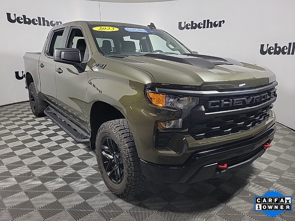 Used 2023 Chevrolet Silverado 1500 Custom Trail Boss Truck Crew Cab