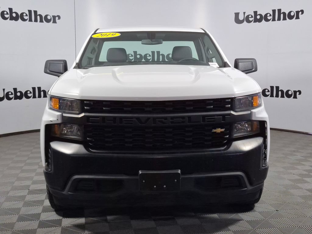 Used 2019 Chevrolet Silverado 1500 Work Truck with VIN 3GCNWAEH8KG177919 for sale in Jasper, IN