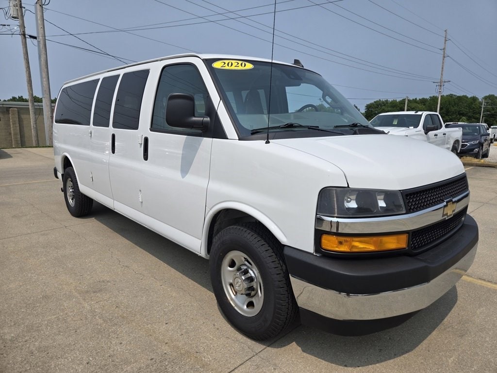 Used 2020 Chevrolet Express Passenger 3500 1LT Van Extended Passenger Van