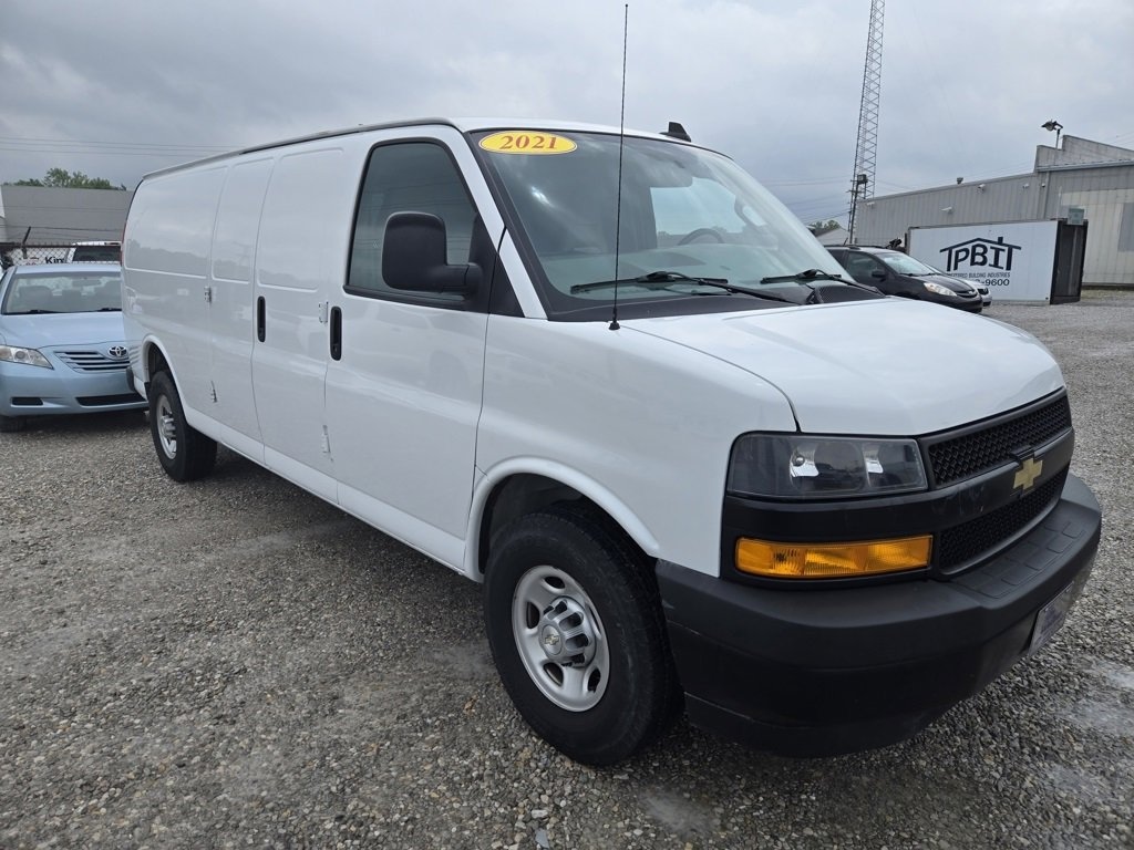 Used 2021 Chevrolet Express Cargo 2500 WT Van Extended Cargo Van