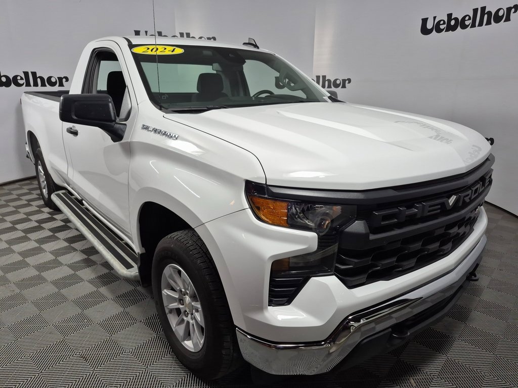Certified 2024 Chevrolet Silverado 1500 WT Truck Regular Cab