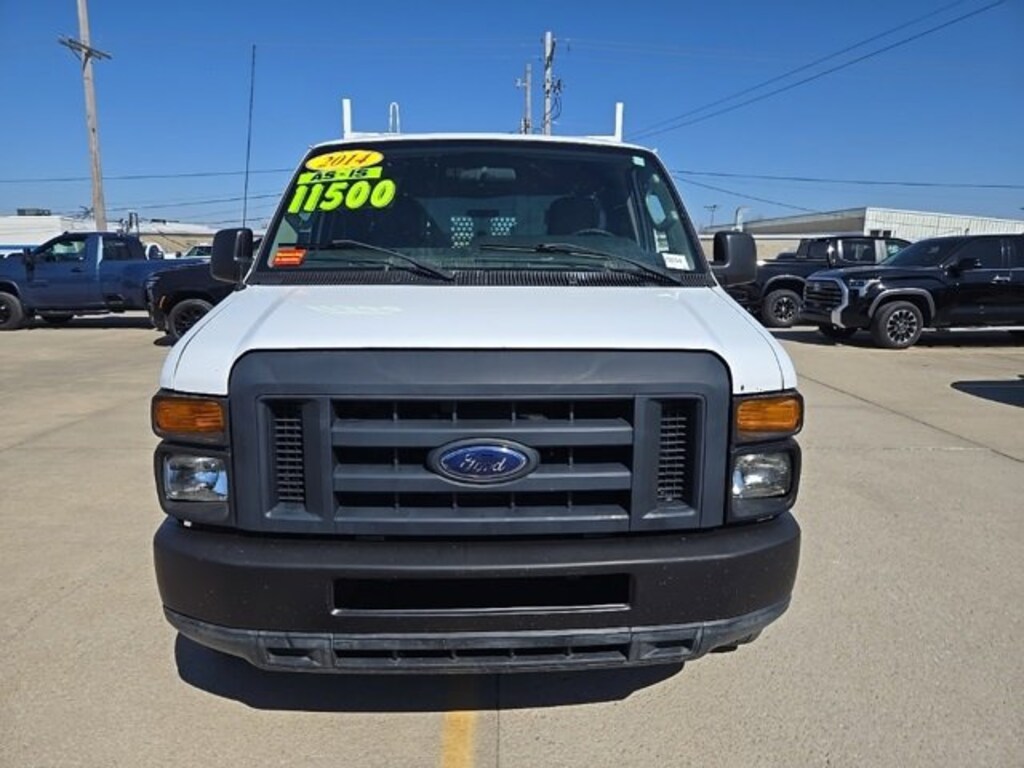 Used 2014 Ford Econoline Cargo Van Commercial Van Extended Cargo Van