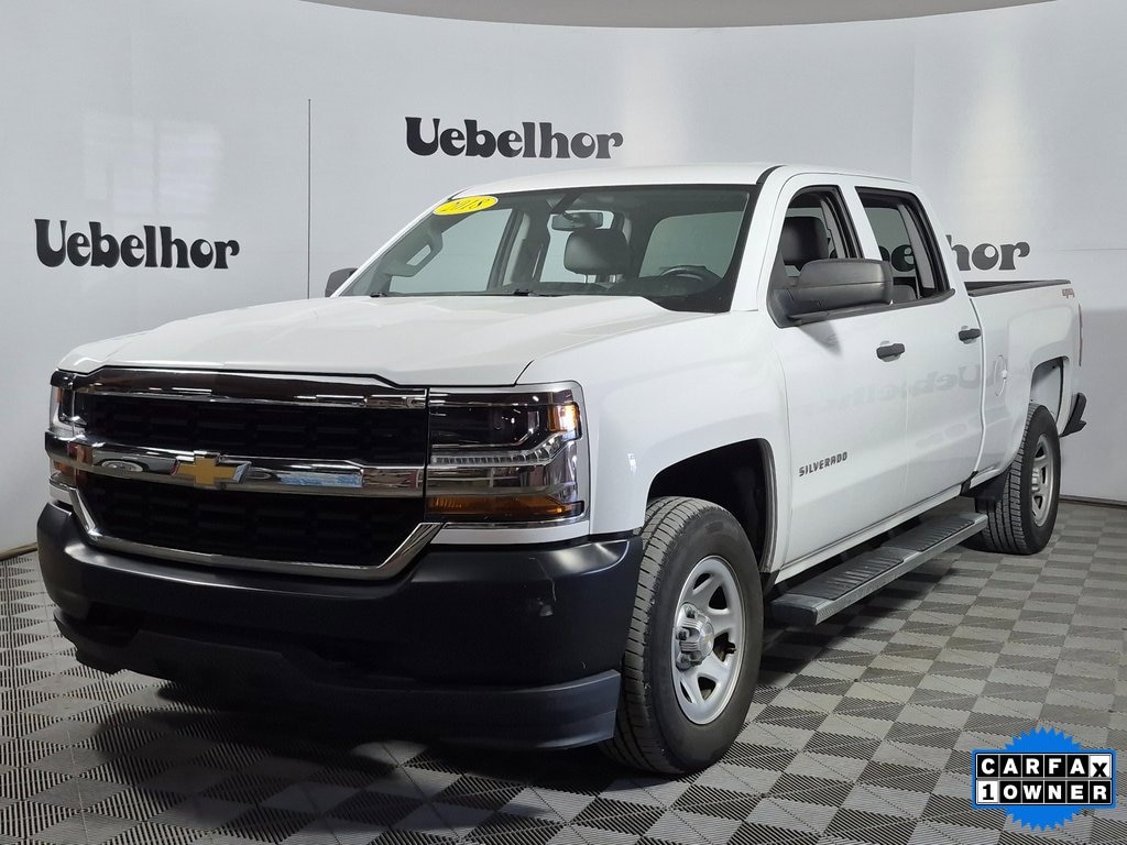 Used 2018 Chevrolet Silverado 1500 Work Truck Truck Crew Cab