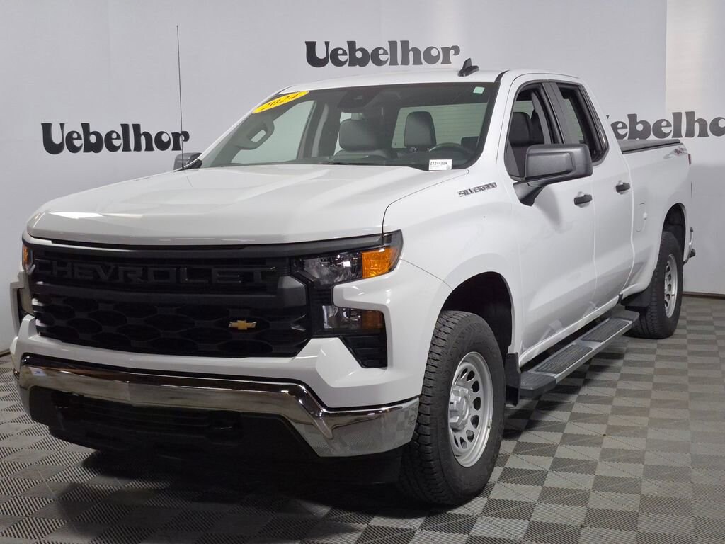 Used 2024 Chevrolet Silverado 1500 WT Truck Double Cab