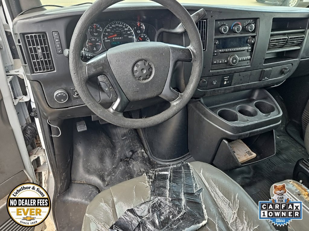 Used 2015 Chevrolet Express Cargo Work Van with VIN 1GCWGFCF6F1104231 for sale in Jasper, IN