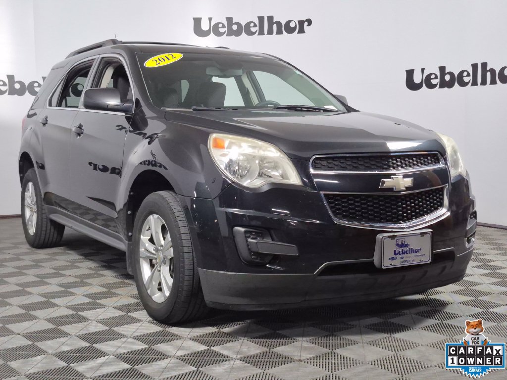 Used 2012 Chevrolet Equinox 1LT with VIN 2GNFLDE59C6197637 for sale in Jasper, IN