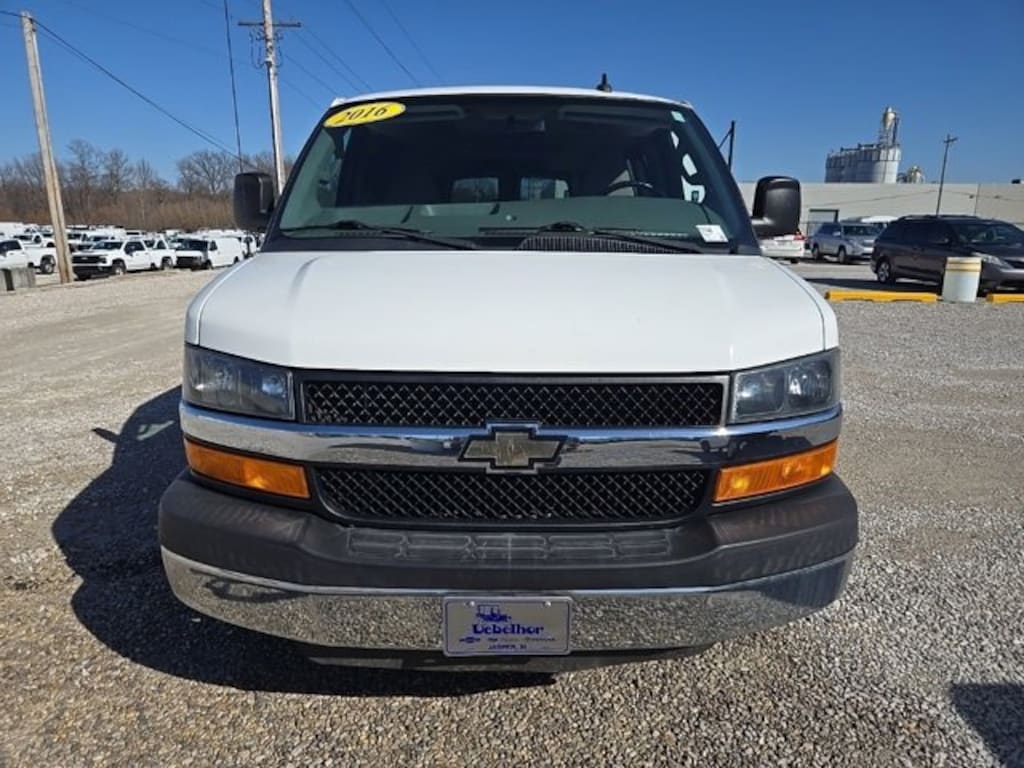 Used 2016 Chevrolet Express Passenger 3500 LT Van Extended Passenger Van