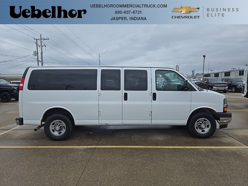 Used 2017 Chevrolet Express Passenger 3500 LT Van Extended Passenger Van
