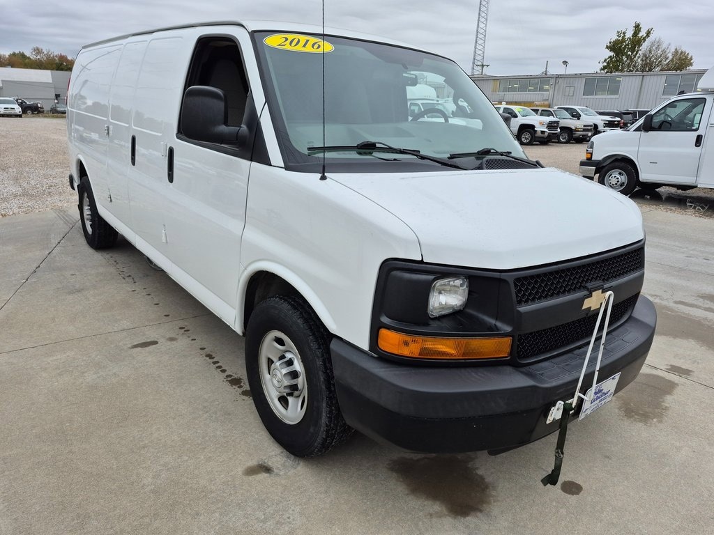 Used 2016 Chevrolet Express Cargo 2500 RWD 2500 155 Van Extended Cargo Van