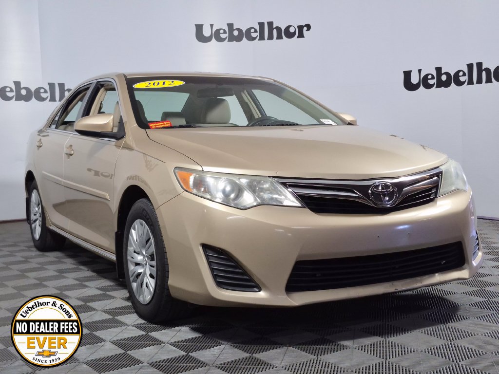 Used 2012 Toyota Camry L with VIN 4T1BF1FK2CU614045 for sale in Jasper, IN